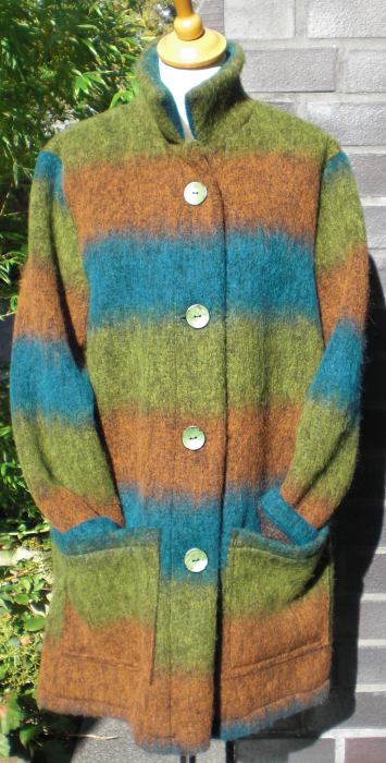 Mantel Mohair terra Mantel Mohair terra